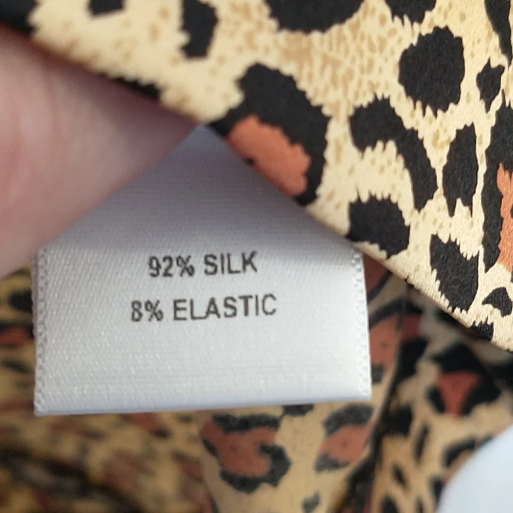 Vian Hunter animal print silk sheath dress - Picture 5 of 6